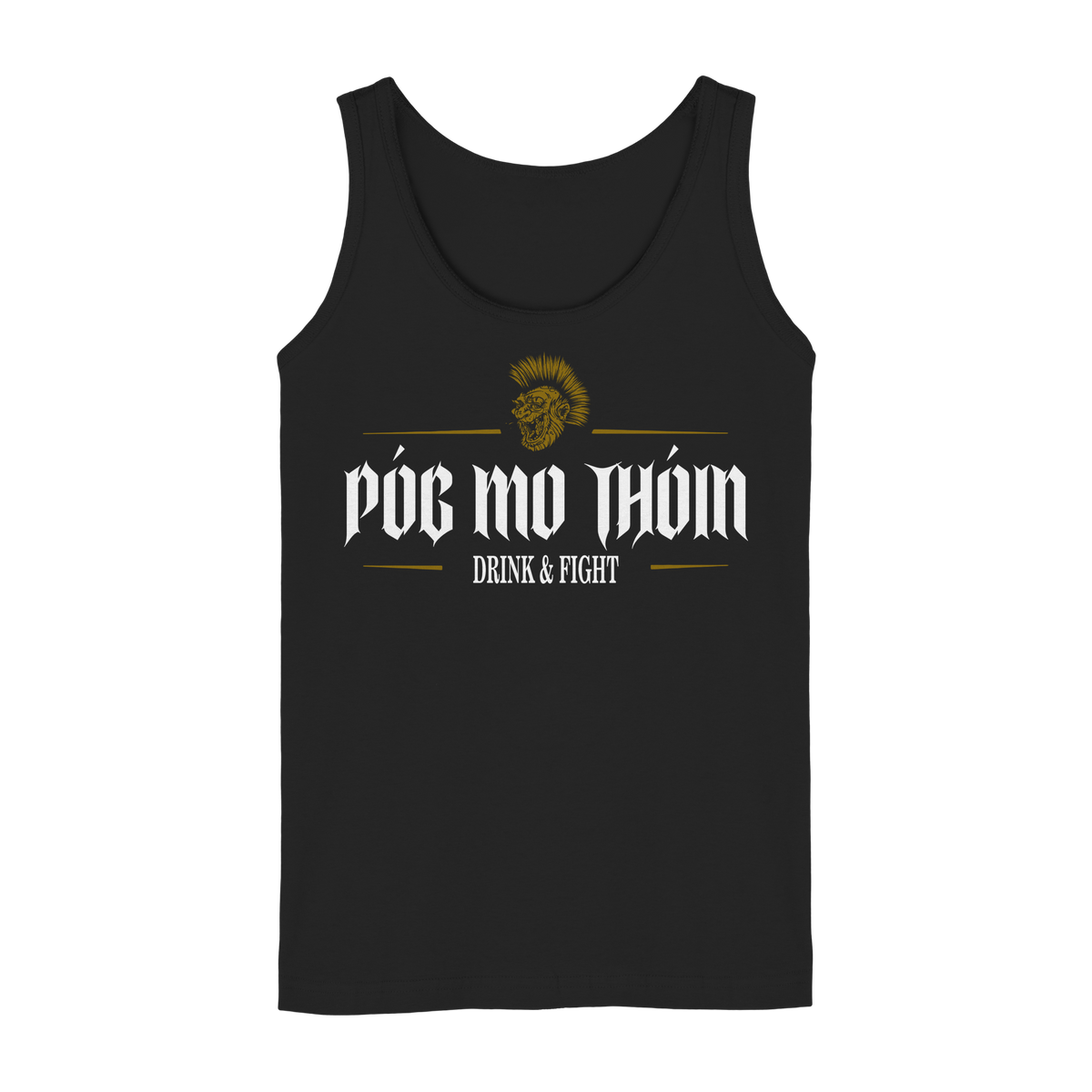Póg Mo Thóin Streetwear "Drink & Fight" - Ladies Tank-Top