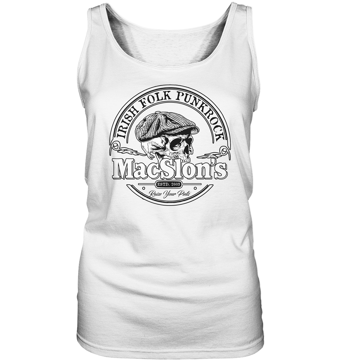 MacSlon's "Estd. 2009 / Irish Folk Punkrock II" - Ladies Tank-Top
