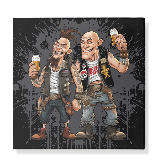 Sláinte "Raise Your Pints II" - Leinwand 30x30cm