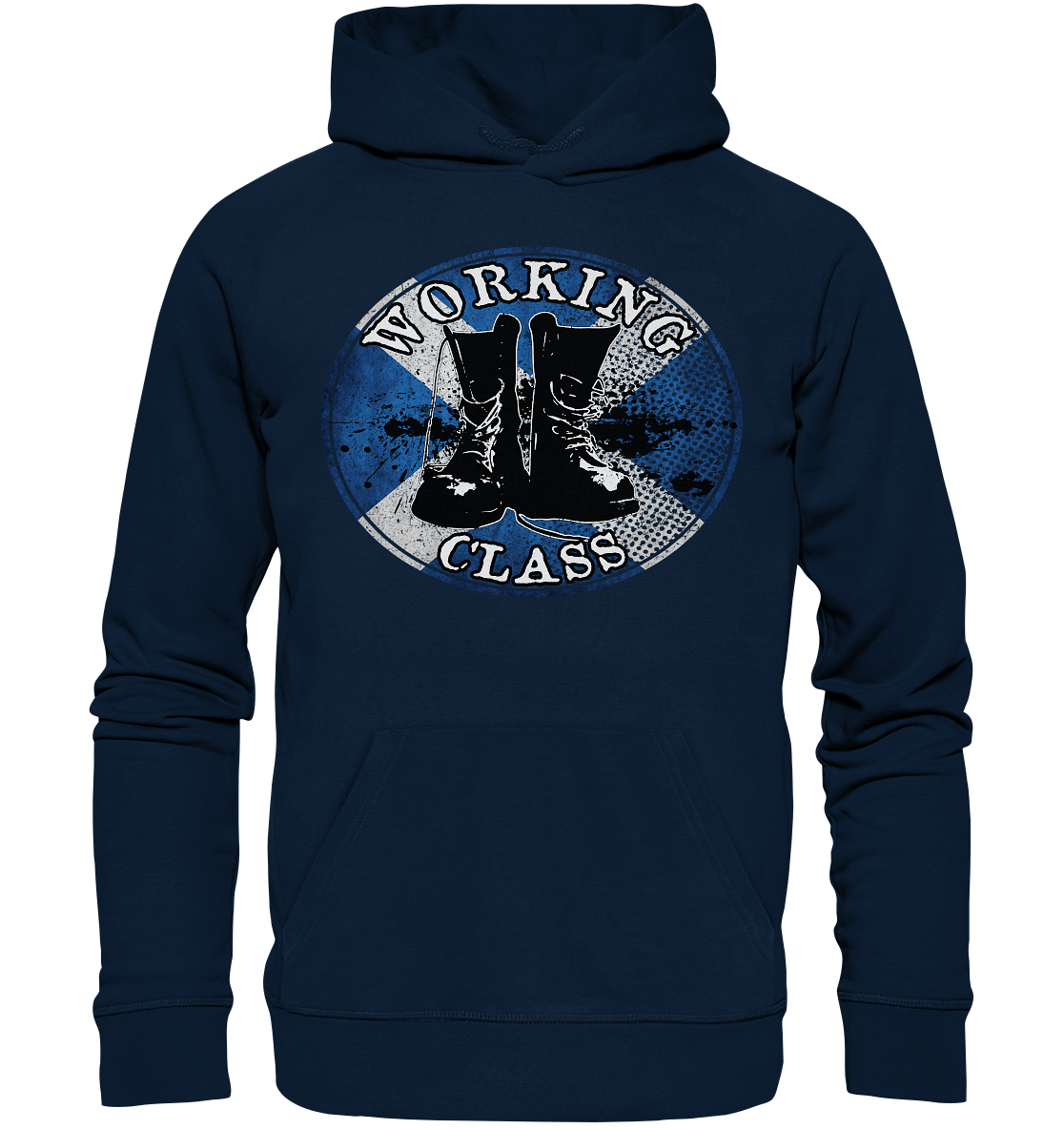 Working Class "Scotland" - Organic Hoodie