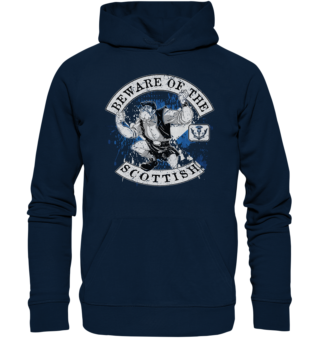 Beware Of The Scottish - Organic Hoodie
