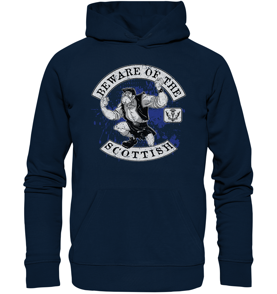 Beware Of The Scottish - Organic Hoodie