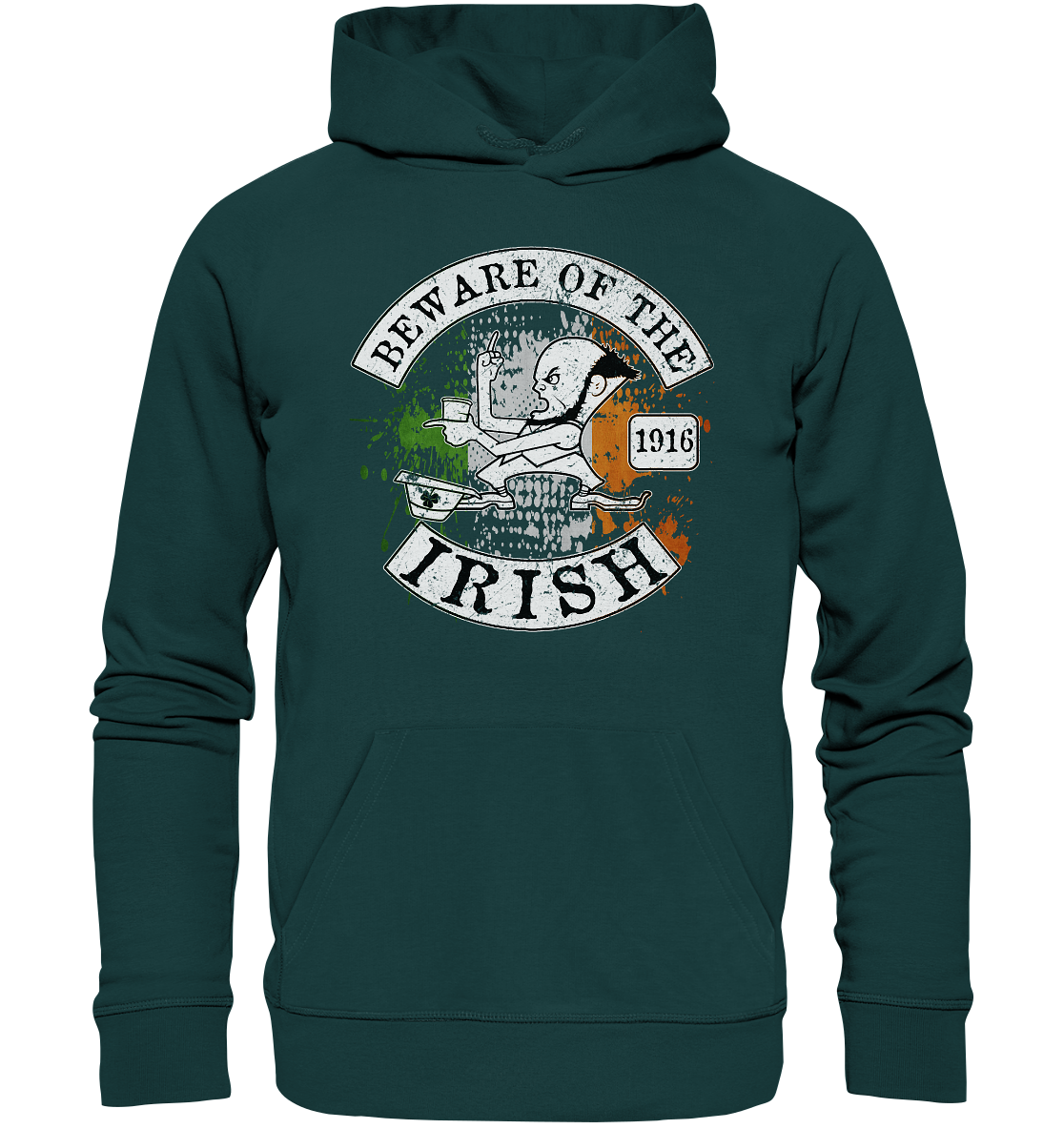 Beware Of The Irish - Organic Hoodie