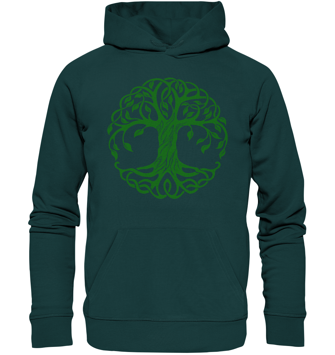 Celtic Tree - Organic Hoodie