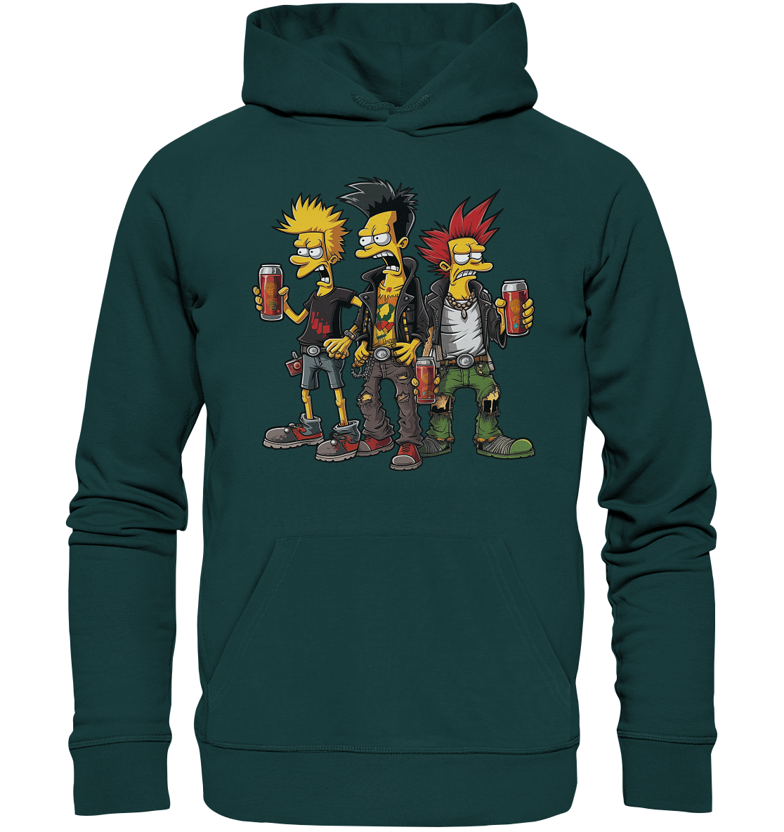 Punks - Organic Hoodie
