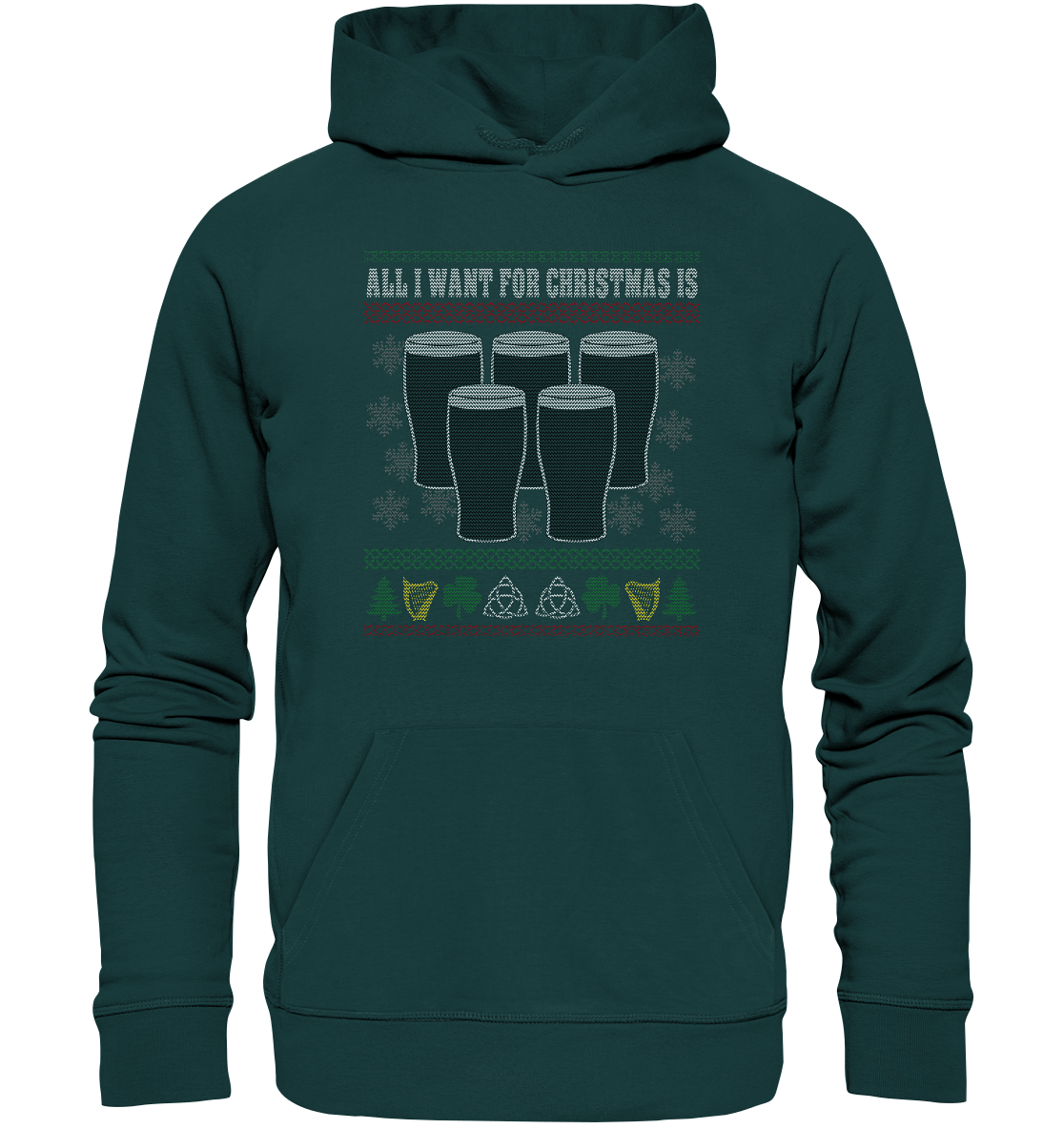 All I Want For Christmas - Organic Hoodie