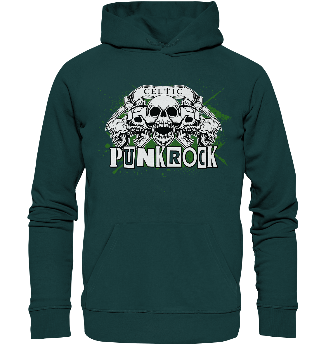 Celtic "Punkrock" - Organic Hoodie
