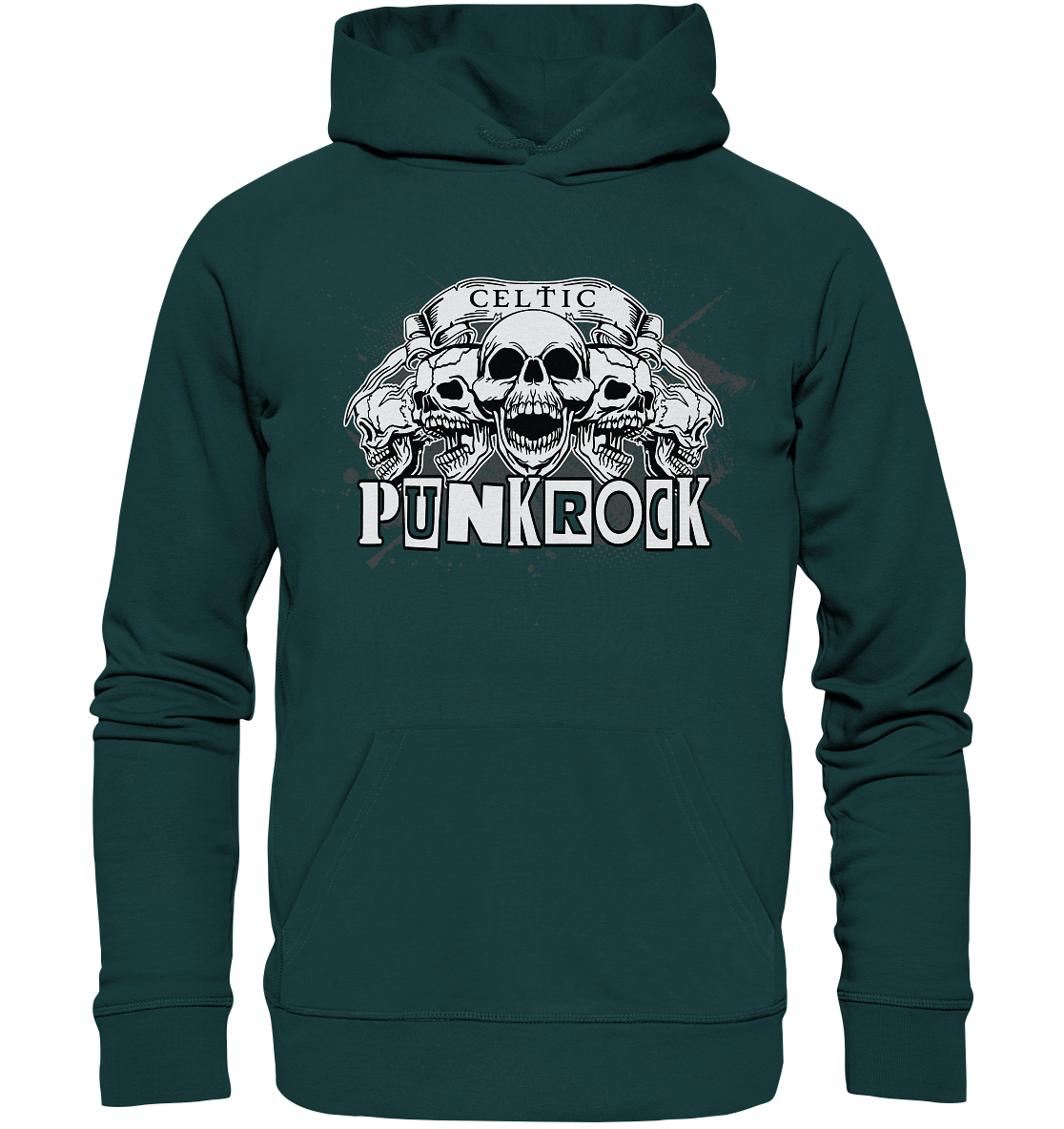 Celtic "Punkrock" - Organic Hoodie