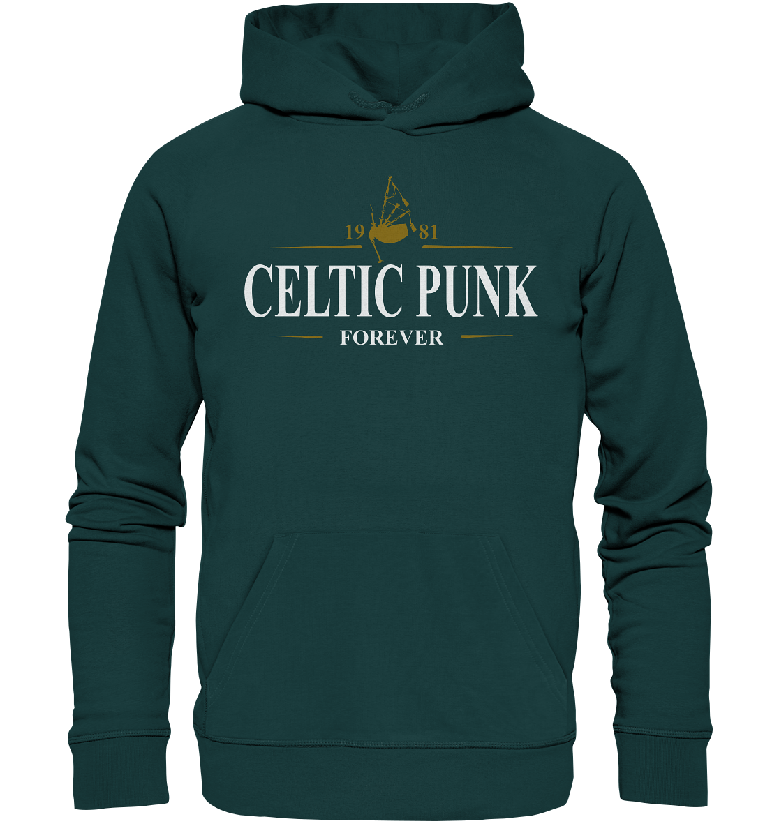 Celtic Punk "Forever / Stout I" - Organic Hoodie