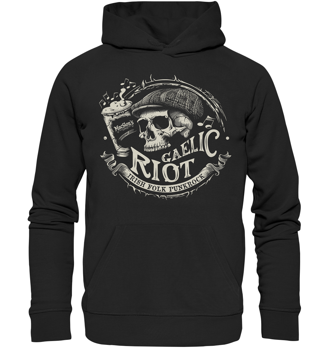 Gaelic Riot "Irish Folk Punkrock I" - Organic Hoodie