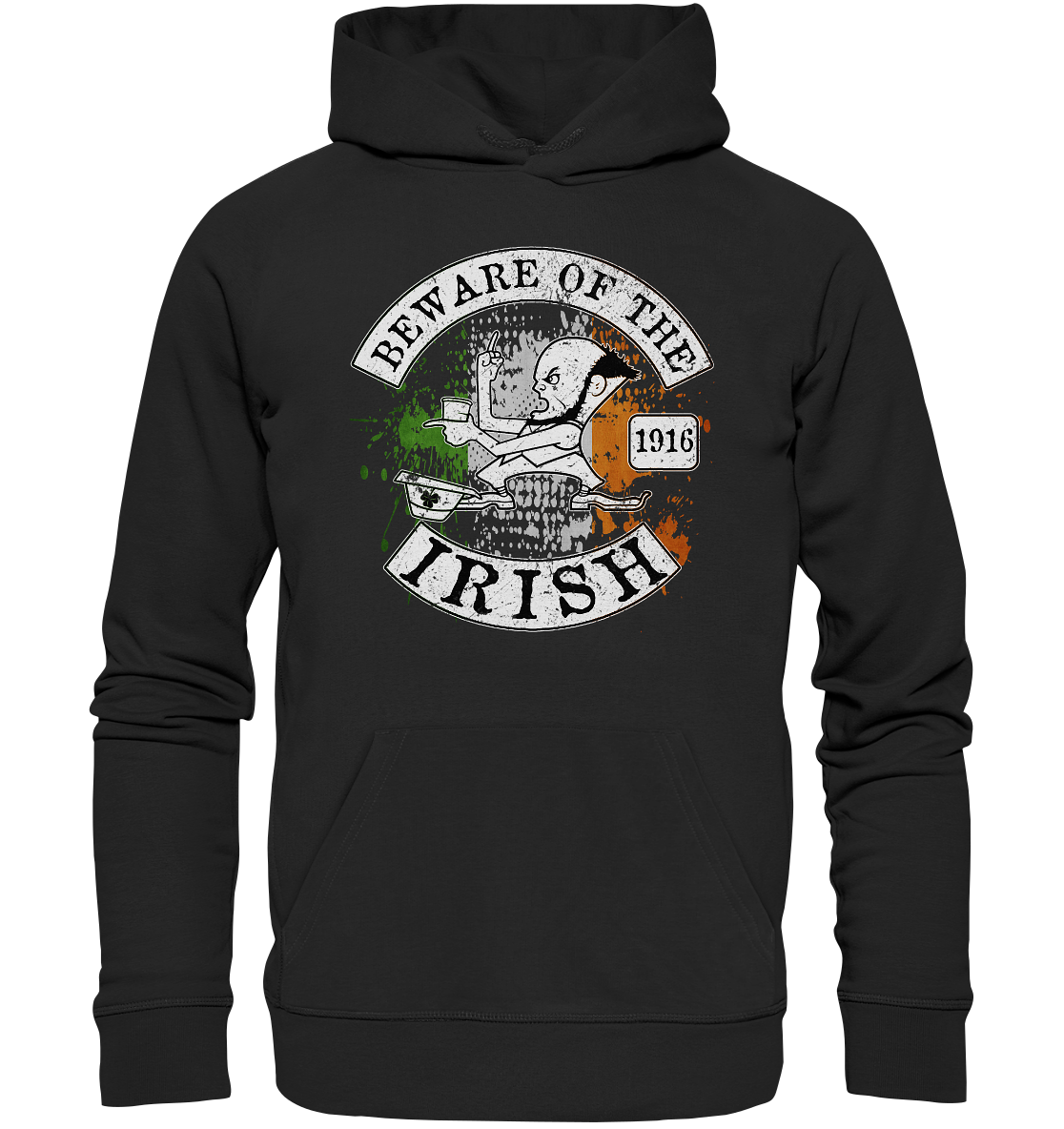 Beware Of The Irish - Organic Hoodie
