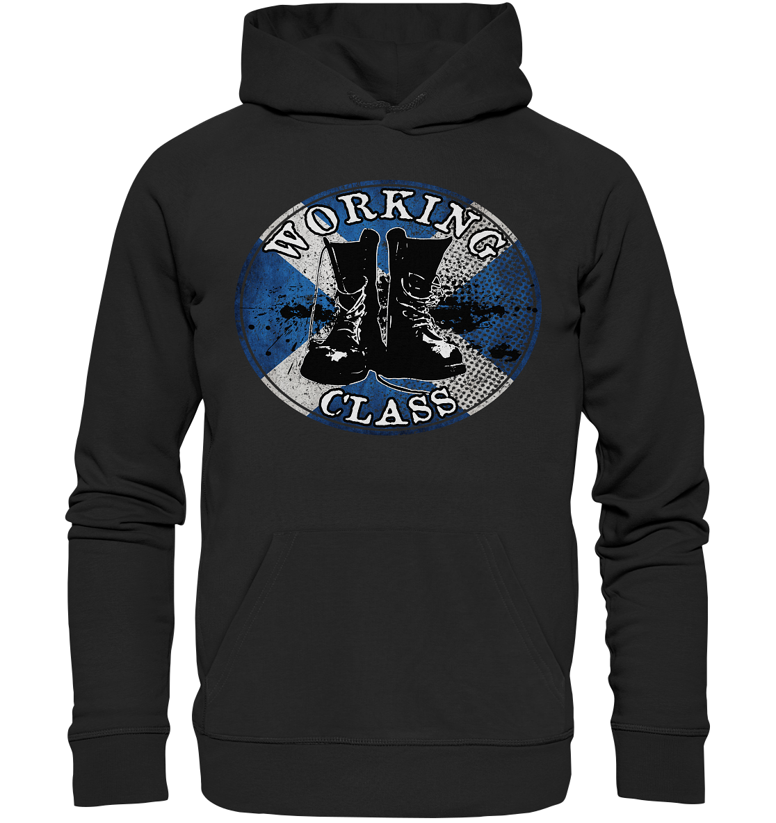 Working Class "Scotland" - Organic Hoodie