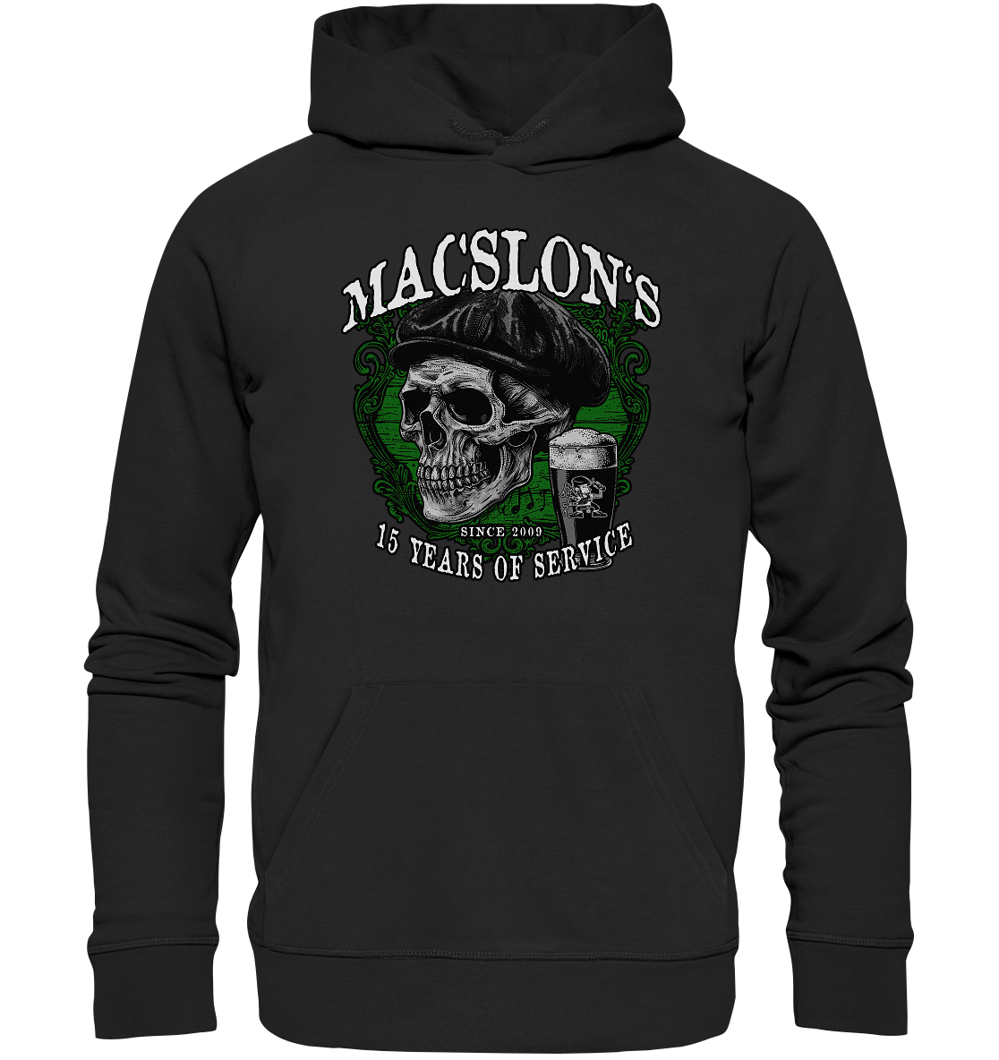 MacSlon's "15 Years Of Service I" - Organic Hoodie