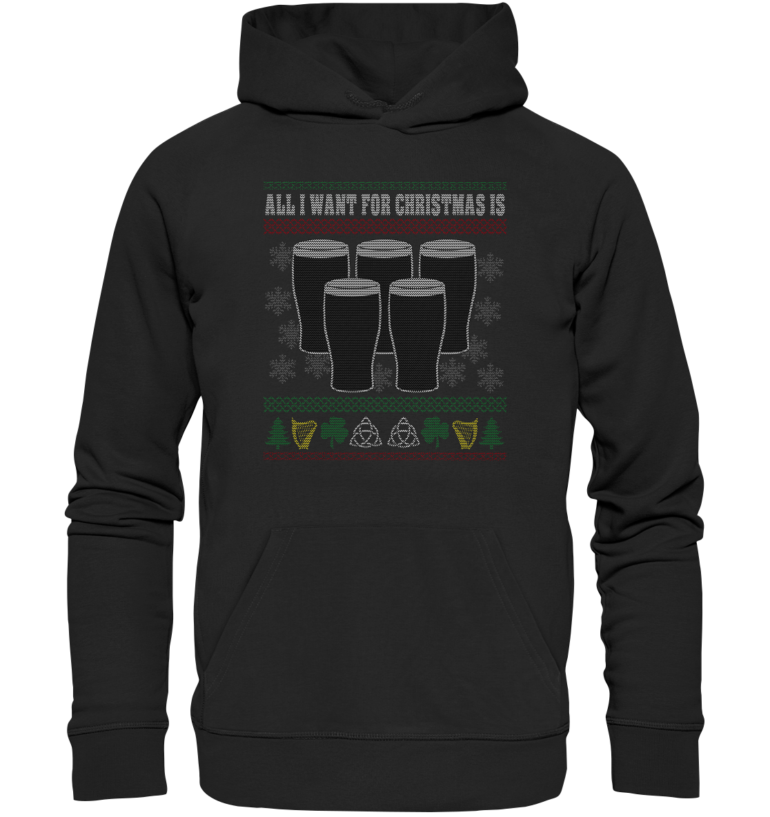 All I Want For Christmas - Organic Hoodie