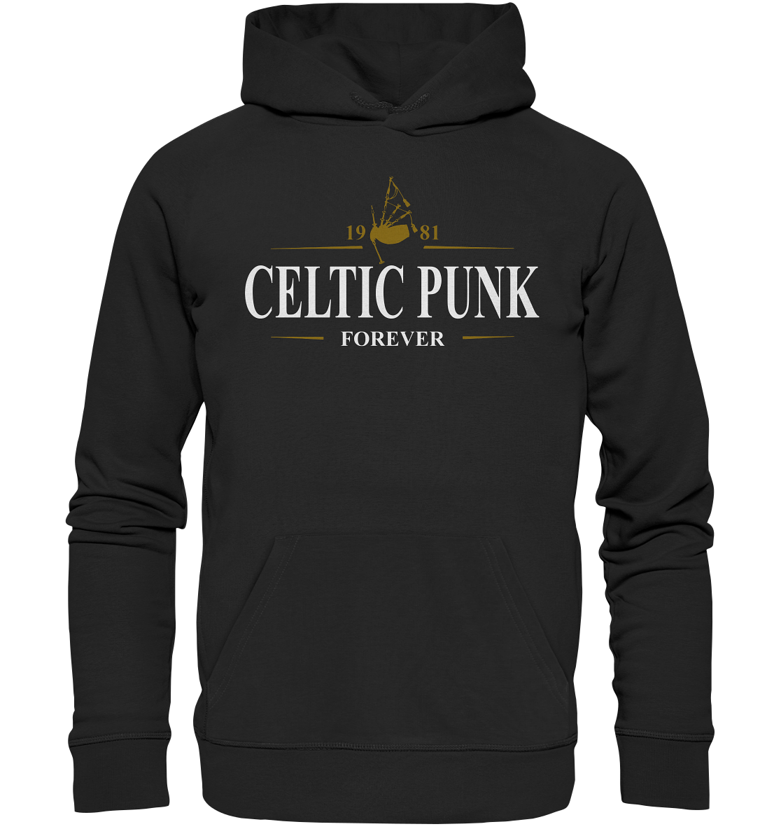 Celtic Punk "Forever / Stout I" - Organic Hoodie