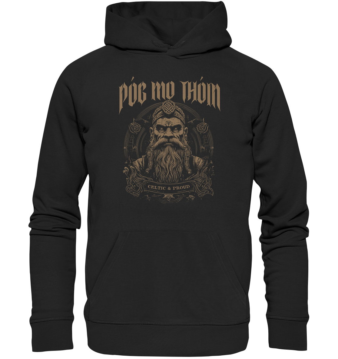 Póg Mo Thóin Streetwear "Celtic & Proud II" - Organic Hoodie