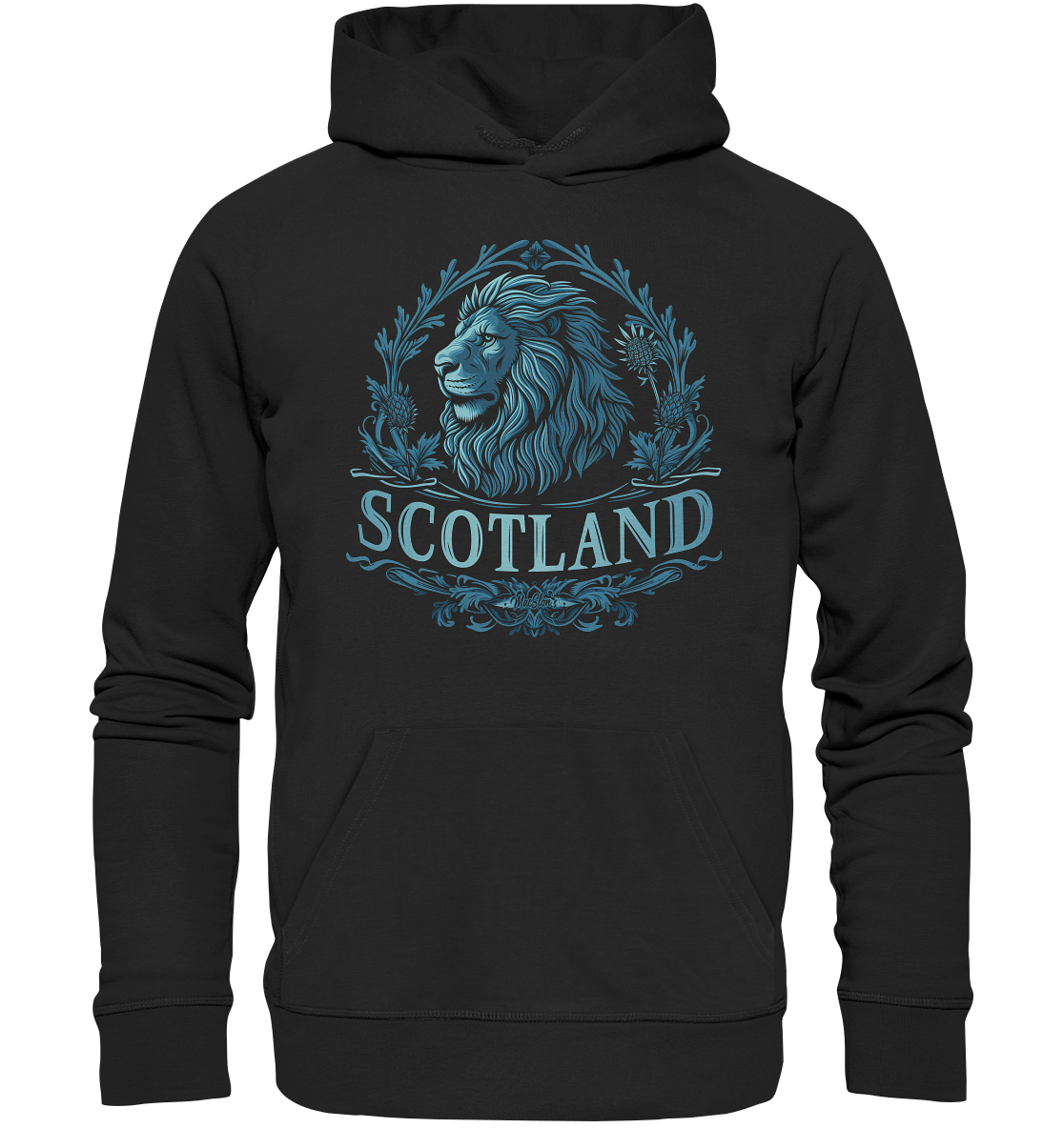 Scotland "Lion / Thistle II" - Organic Hoodie