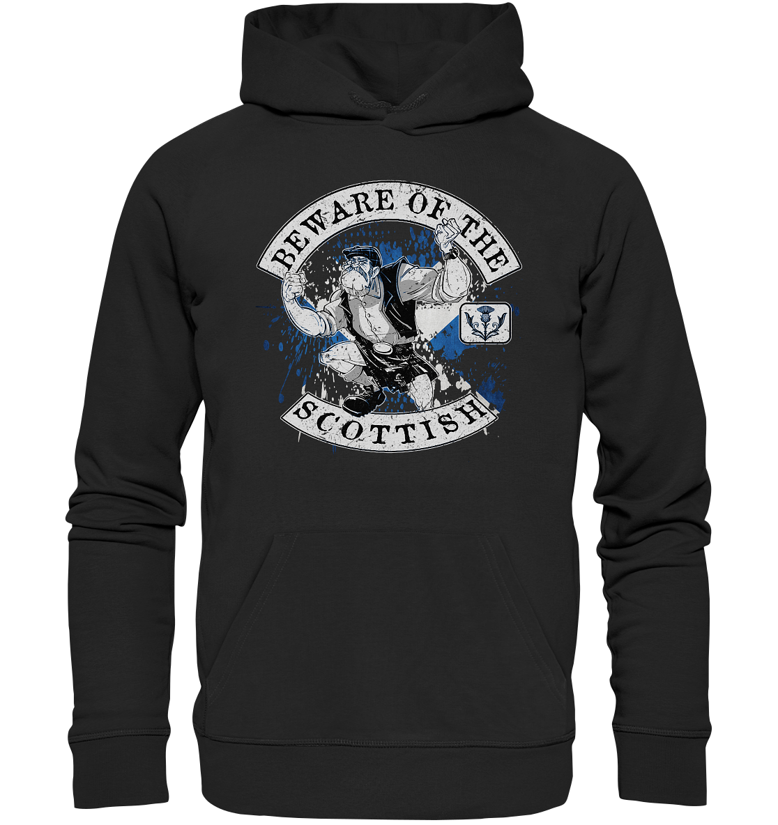 Beware Of The Scottish - Organic Hoodie