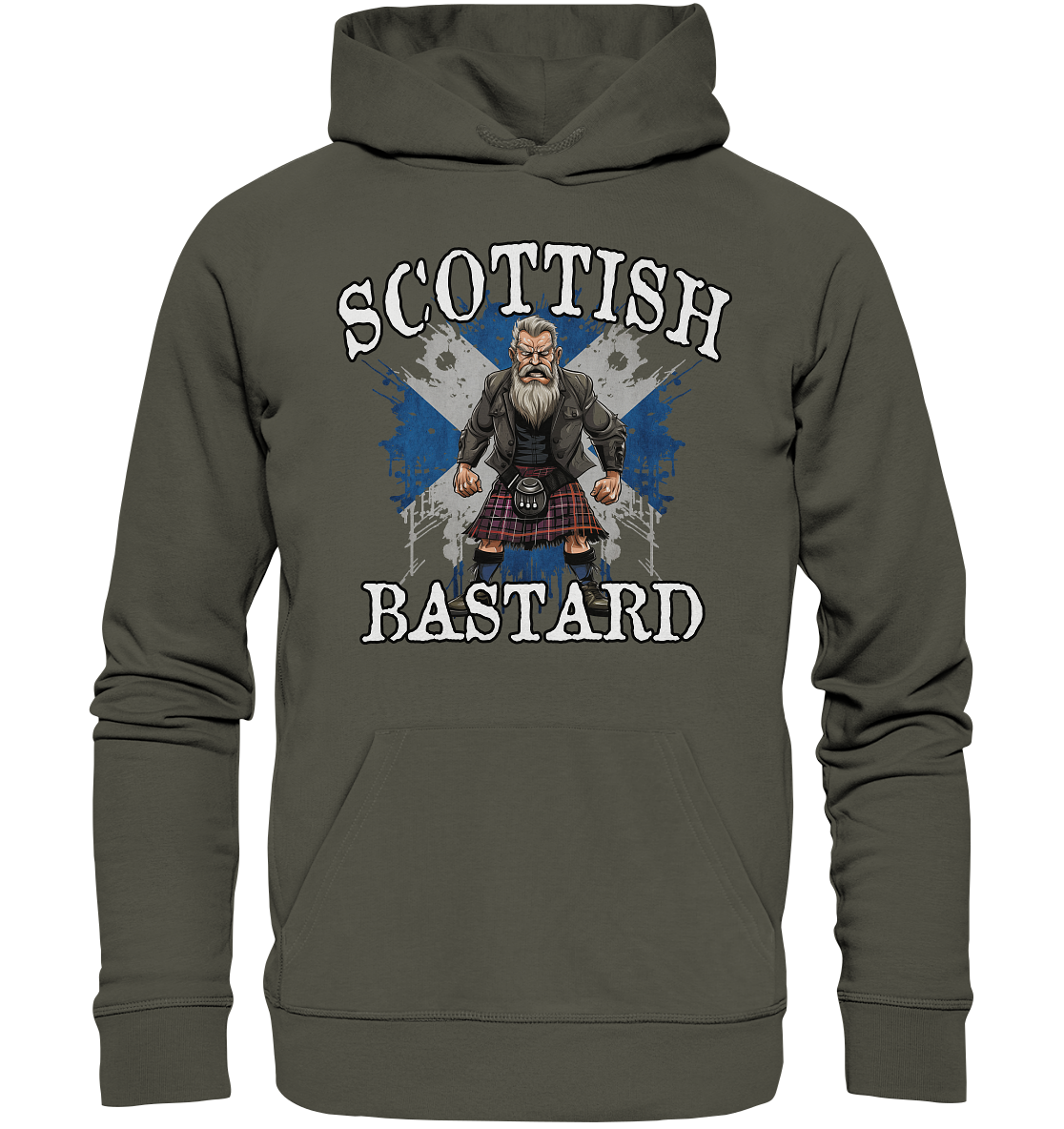Scottish Bastard II - Organic Hoodie