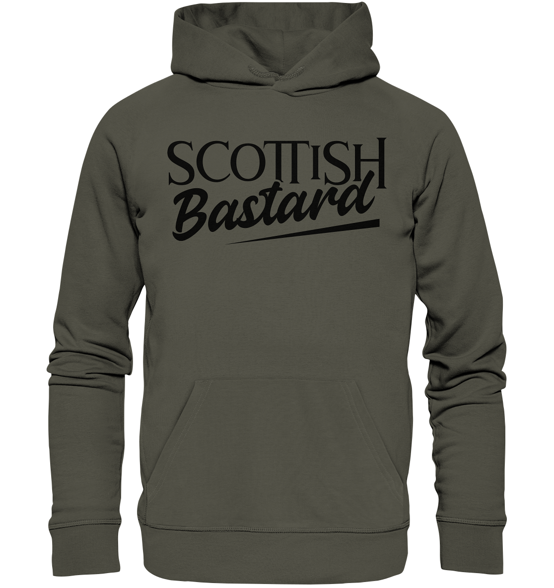Scottish Bastard - Organic Hoodie