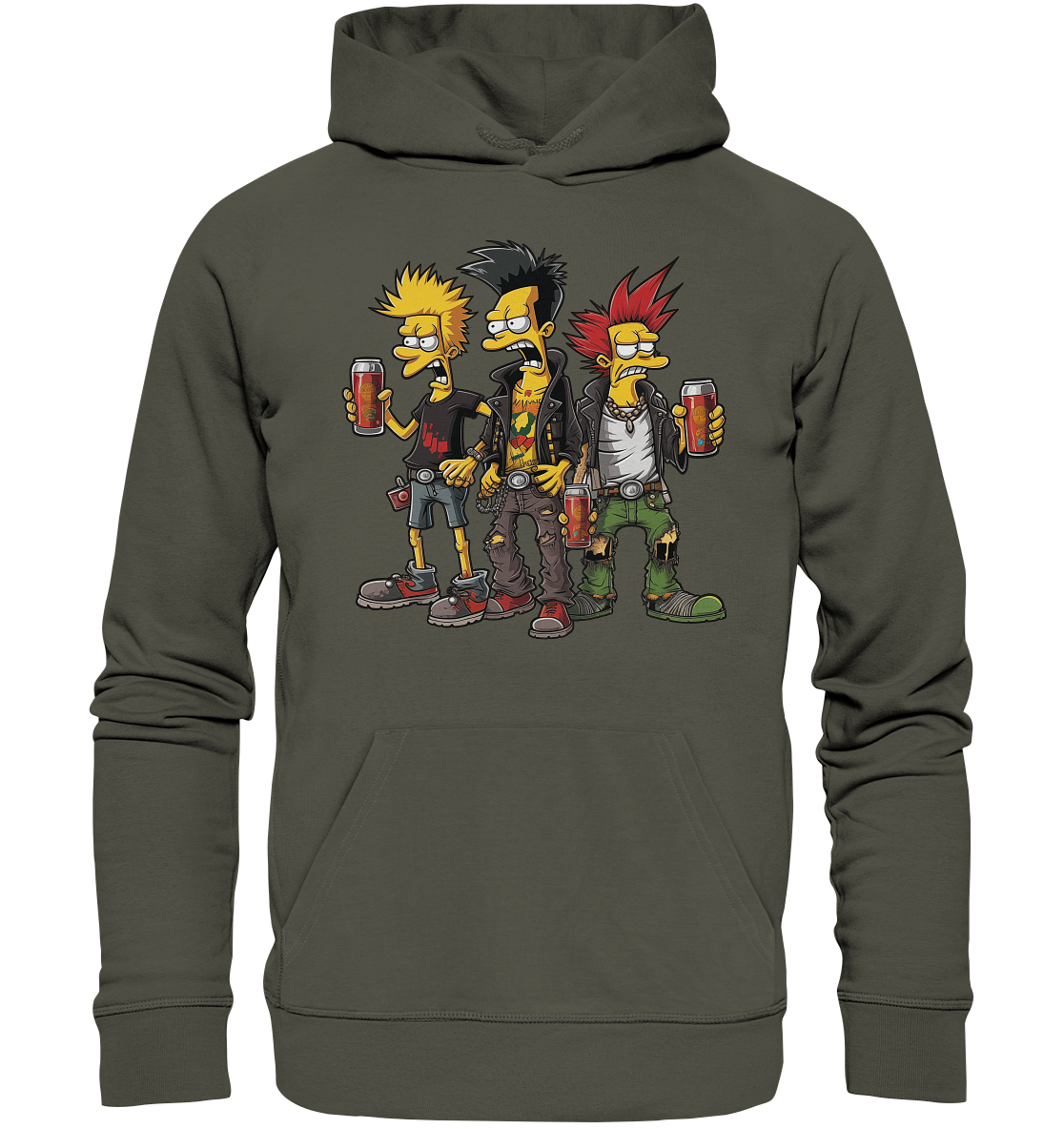 Punks - Organic Hoodie