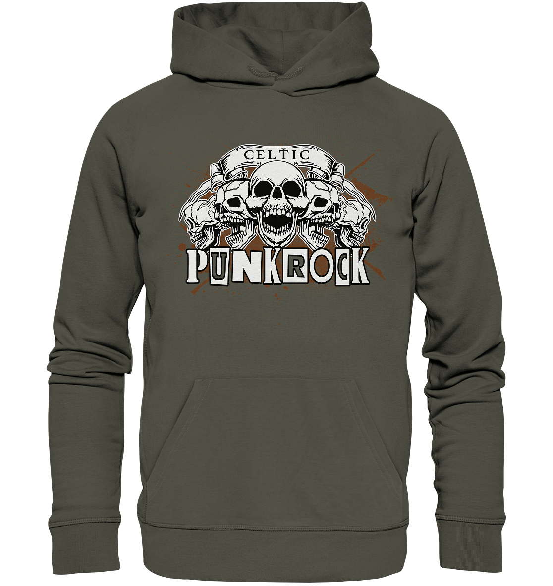 Celtic "Punkrock" - Organic Hoodie