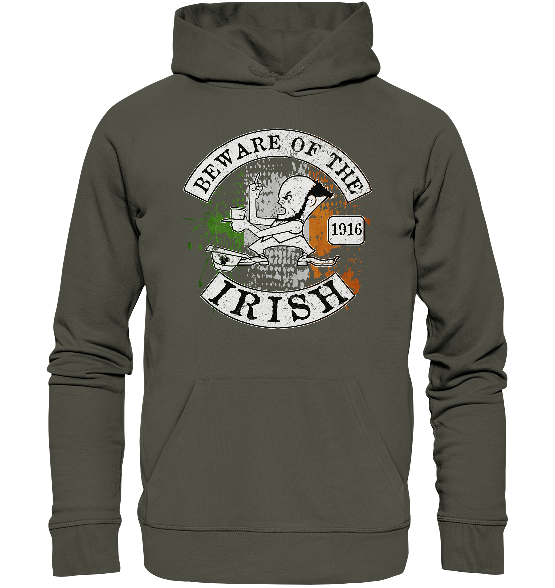 Beware Of The Irish - Organic Hoodie