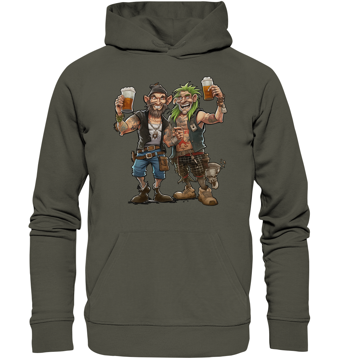 Get The Folk Out III - Organic Hoodie