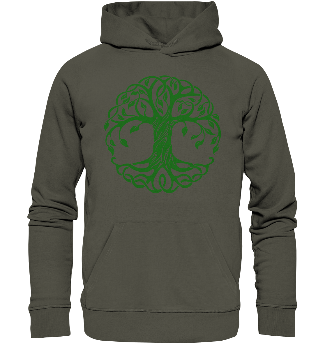 Celtic Tree - Organic Hoodie