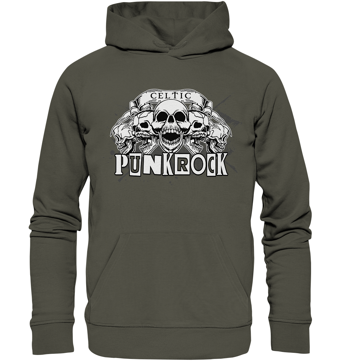 Celtic "Punkrock" - Organic Hoodie