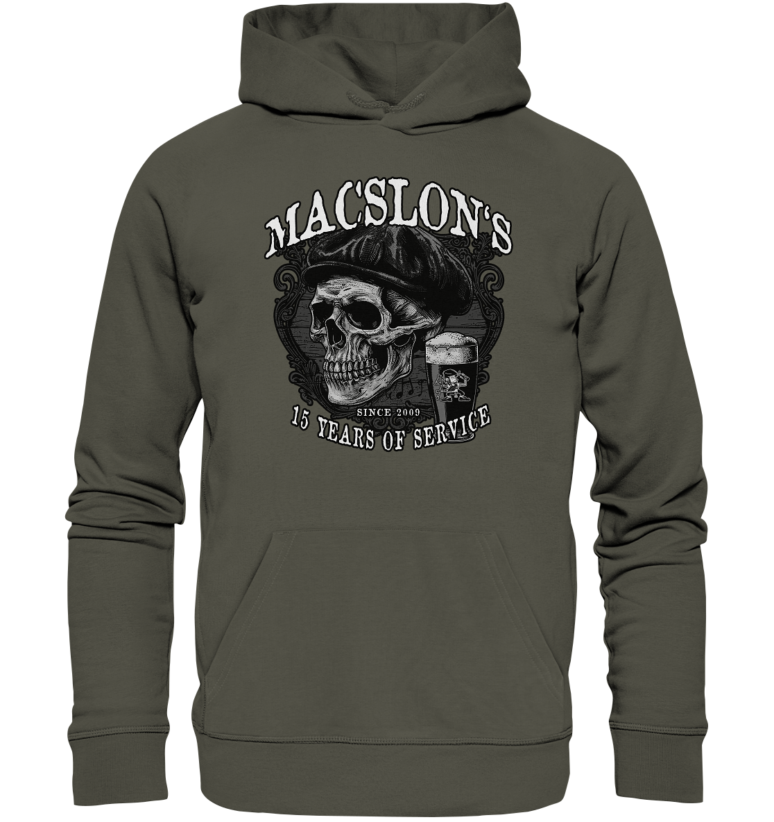 MacSlon's "15 Years Of Service II" - Organic Hoodie