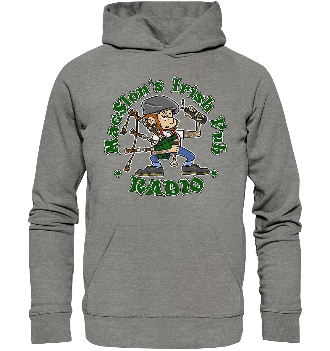 MacSlon's Radio "Classic Logo" - Organic Hoodie