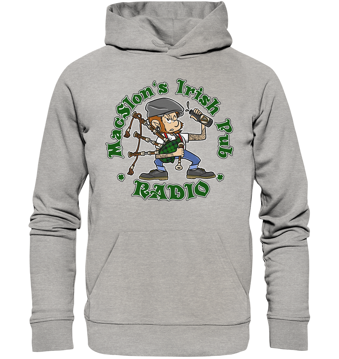 MacSlon's Radio "Classic Logo" - Organic Hoodie