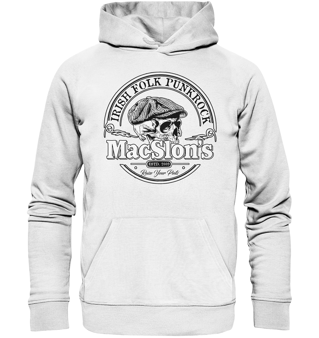 MacSlon's "Estd. 2009 / Irish Folk Punkrock II" - Organic Hoodie