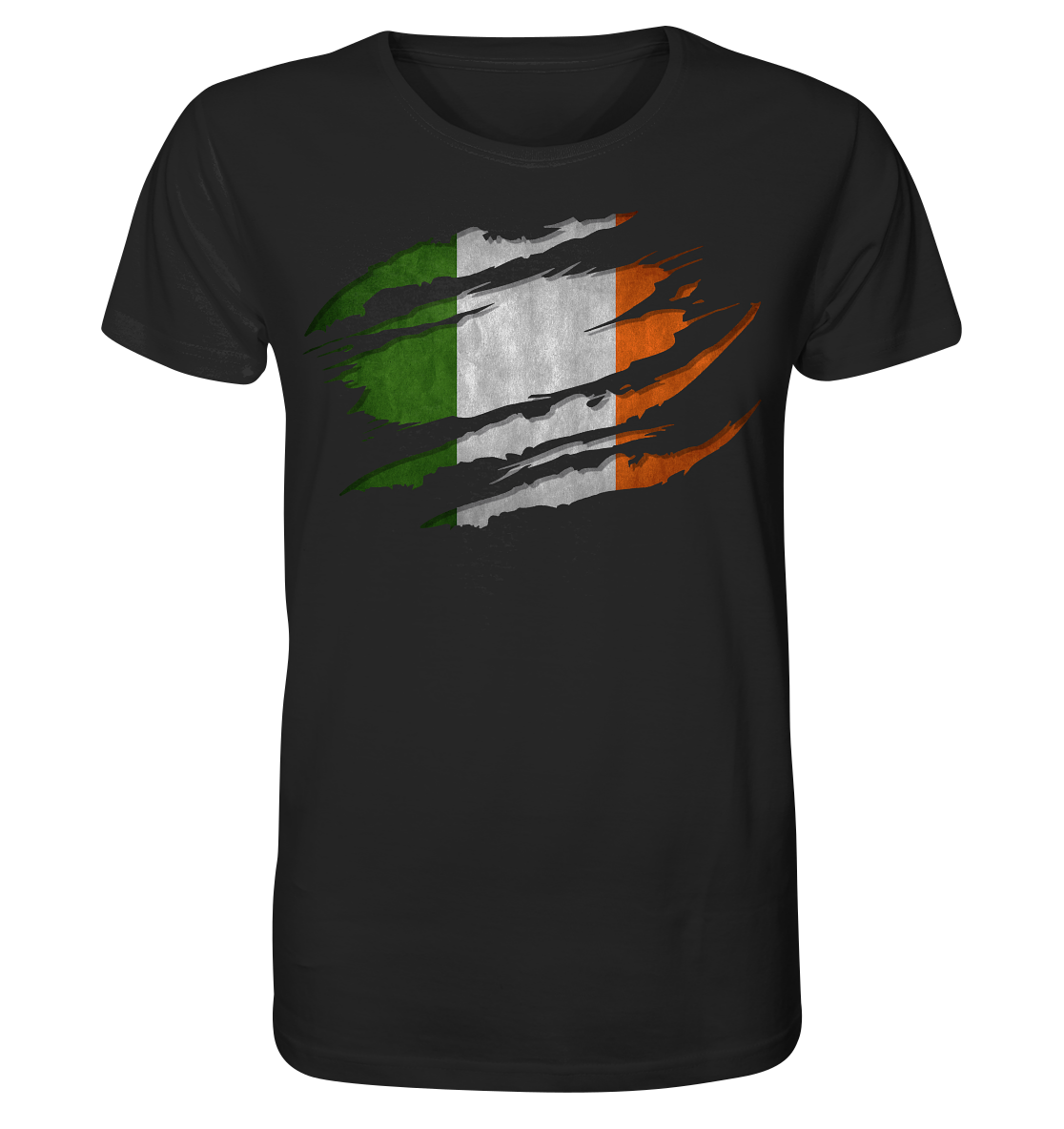 Ireland "Flag Scratch" - Organic Shirt