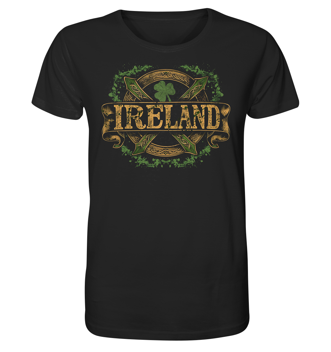 Ireland "Shamrock / Crest II" - Organic Shirt