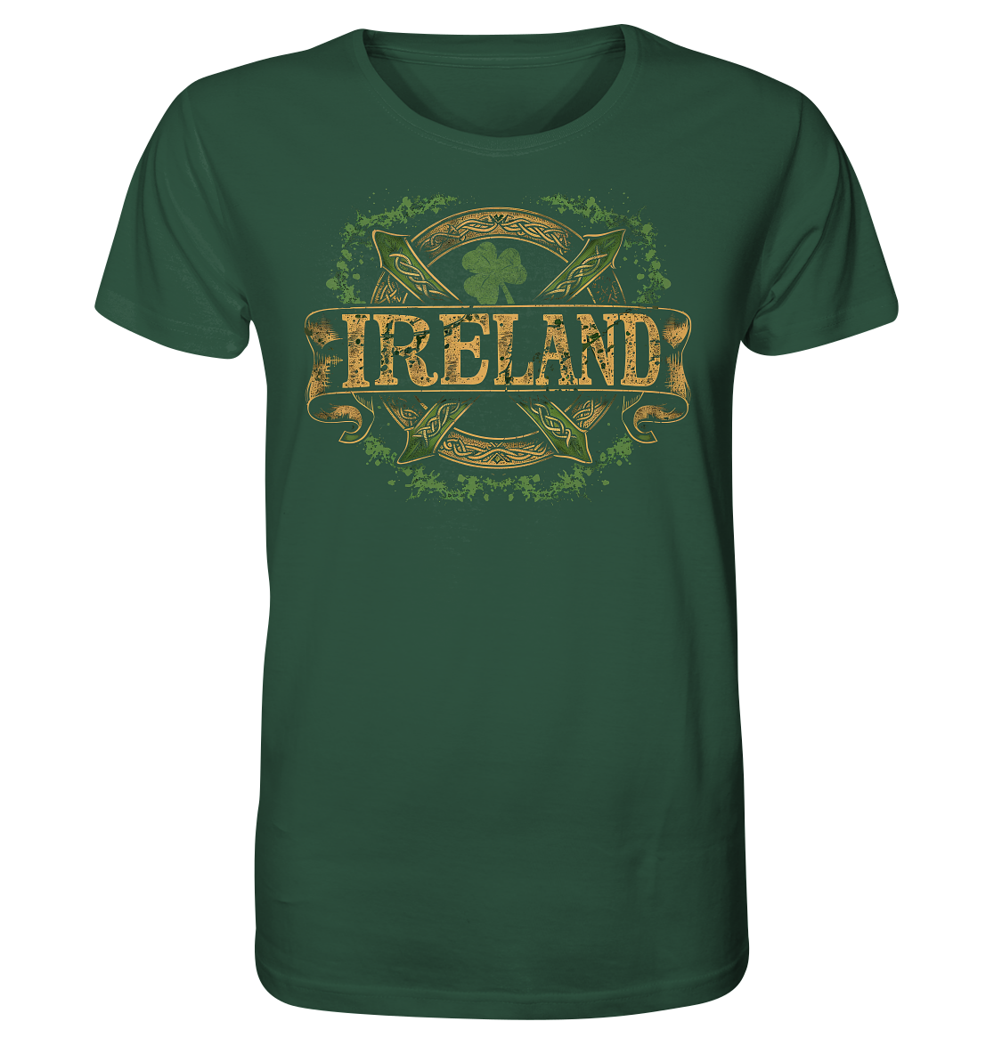 Ireland "Shamrock / Crest II" - Organic Shirt