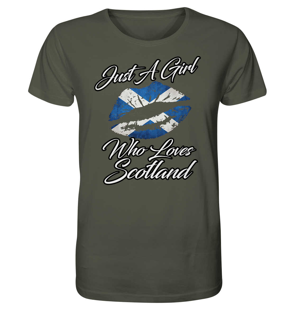 Just a Girl Who Loves Scotland - Organic Shirt