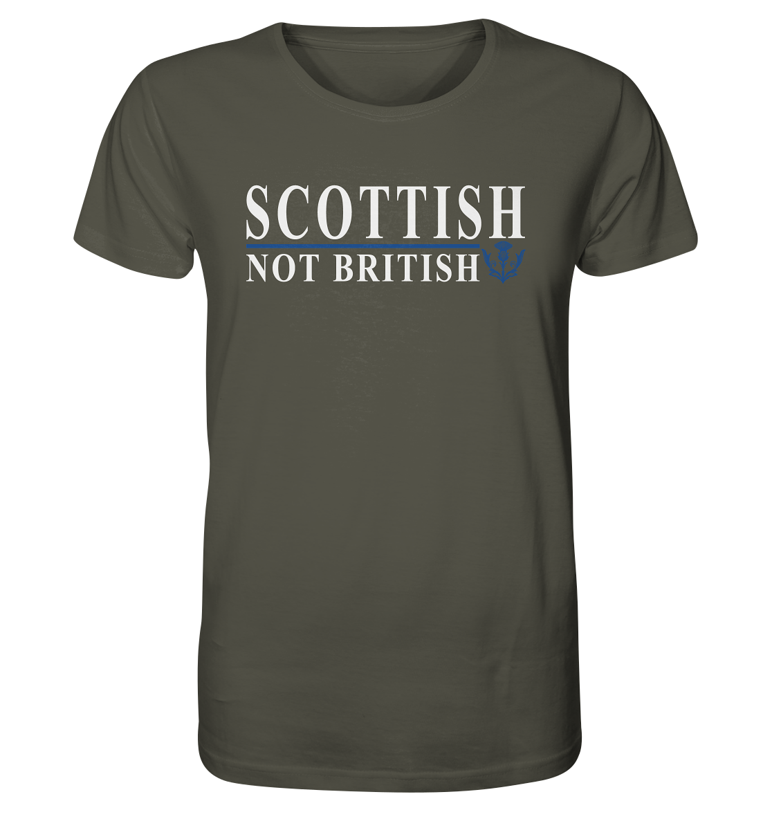 Scottish "Not British" - Organic Shirt