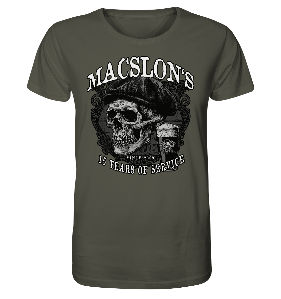 MacSlon's "15 Years Of Service II" - Organic Shirt