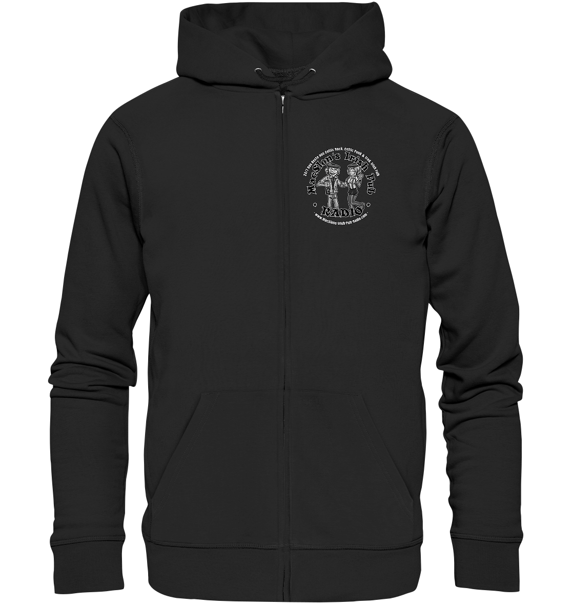 MacSlon's Radio "24/7 - Punk Couple" - Organic Zipper