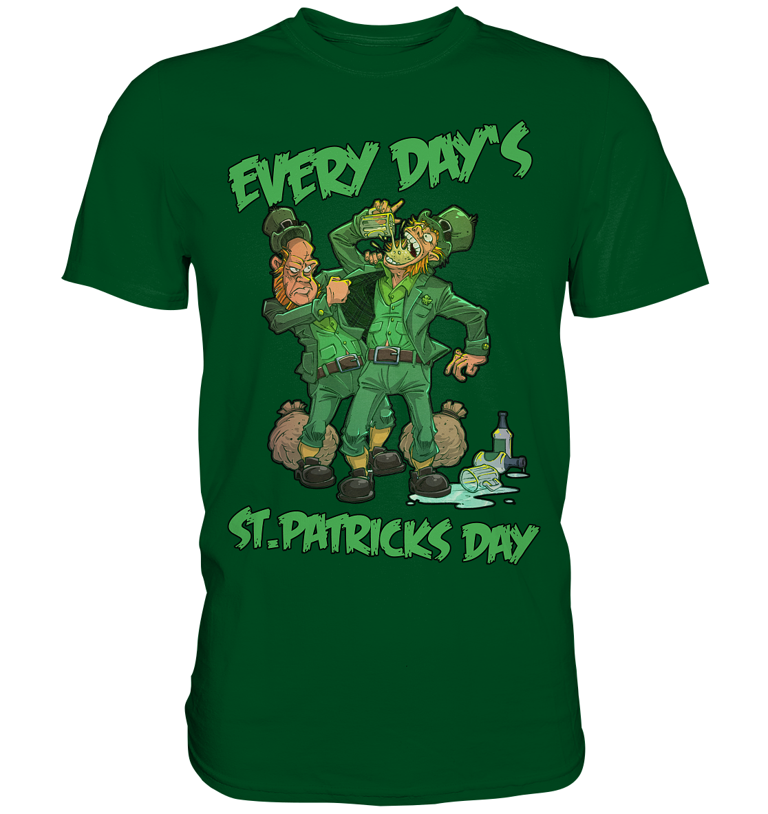 Every Day's St.Patricks Day "Leprechauns" - Premium Shirt