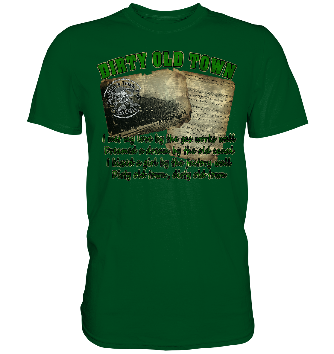 MacSlon's "Dirty Old Town I" - Premium Shirt