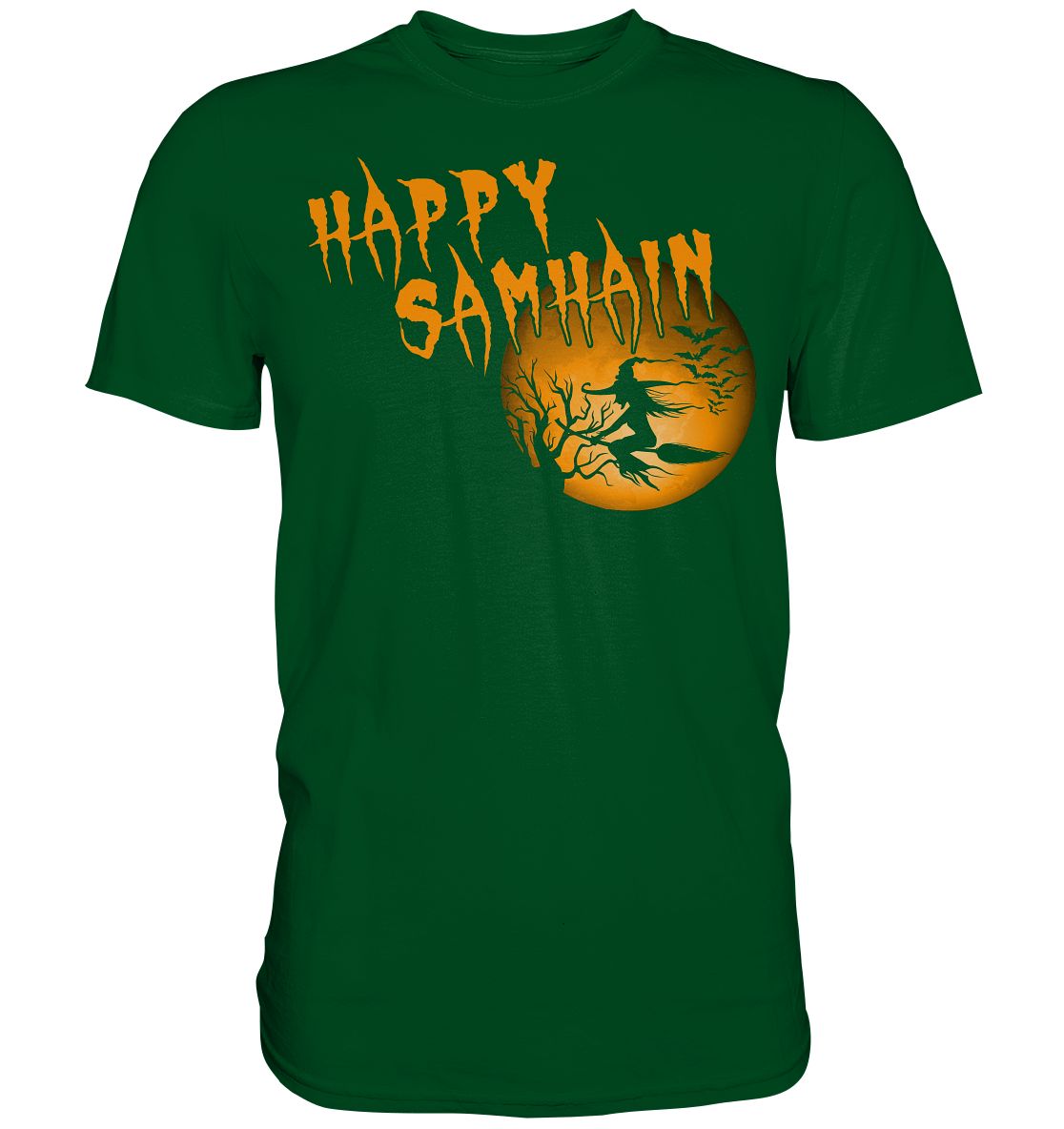 Happy Samhain "Moon" - Premium Shirt