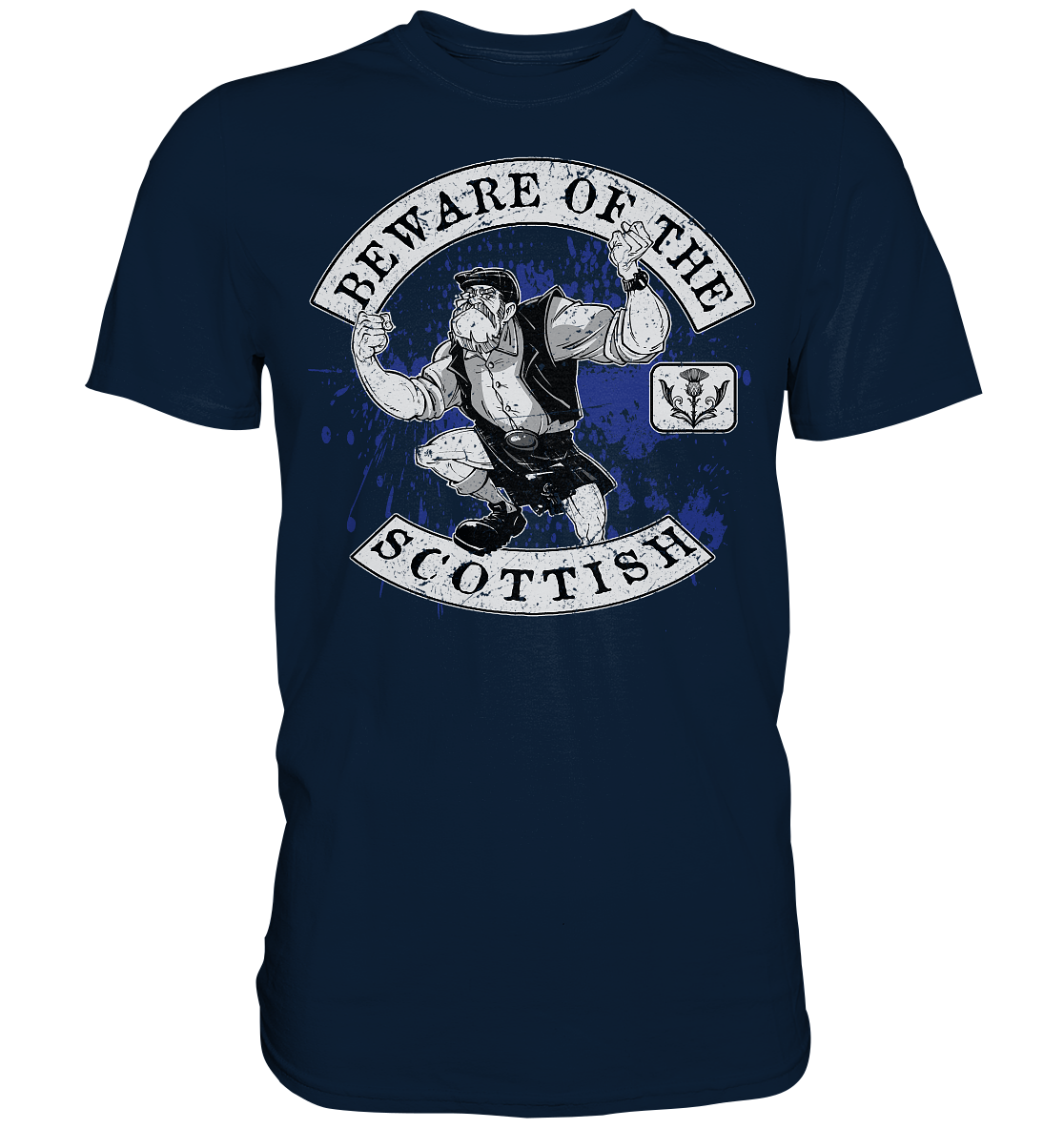 Beware Of The Scottish - Premium Shirt
