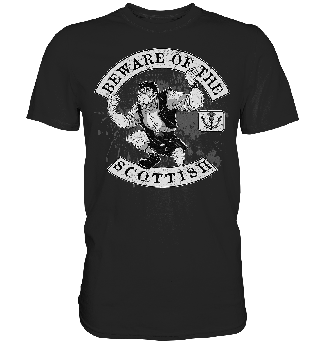 Beware Of The Scottish - Premium Shirt