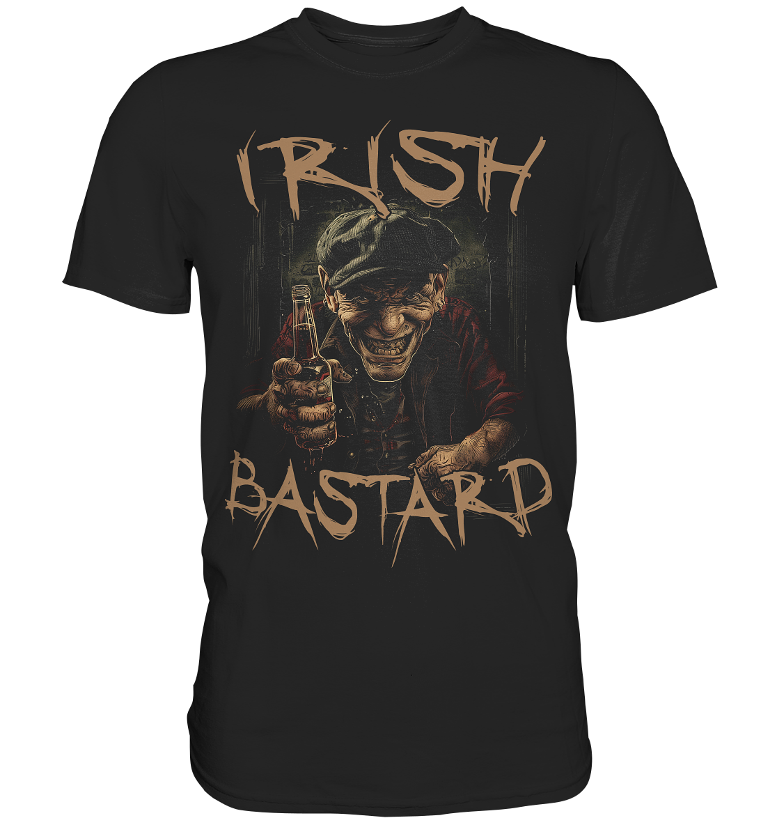 Irish Bastard "Old Irish Man VII" - Premium Shirt
