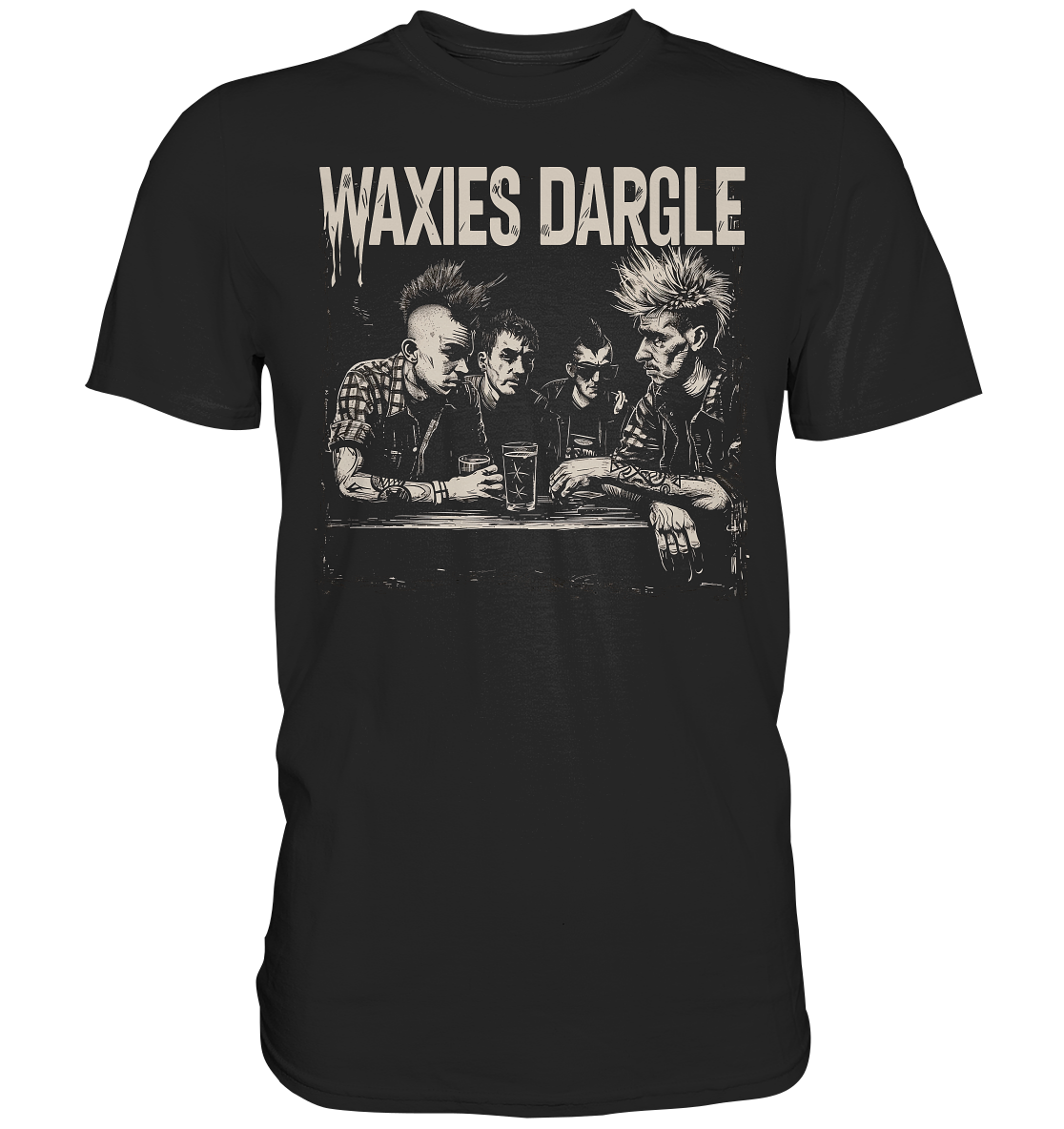 Waxies Dargle "Punks II" - Premium Shirt