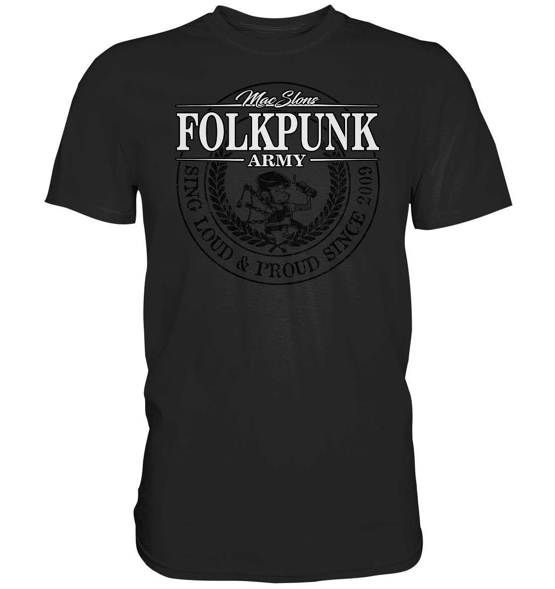 MacSlon's "Folkpunk Army" - Premium Shirt