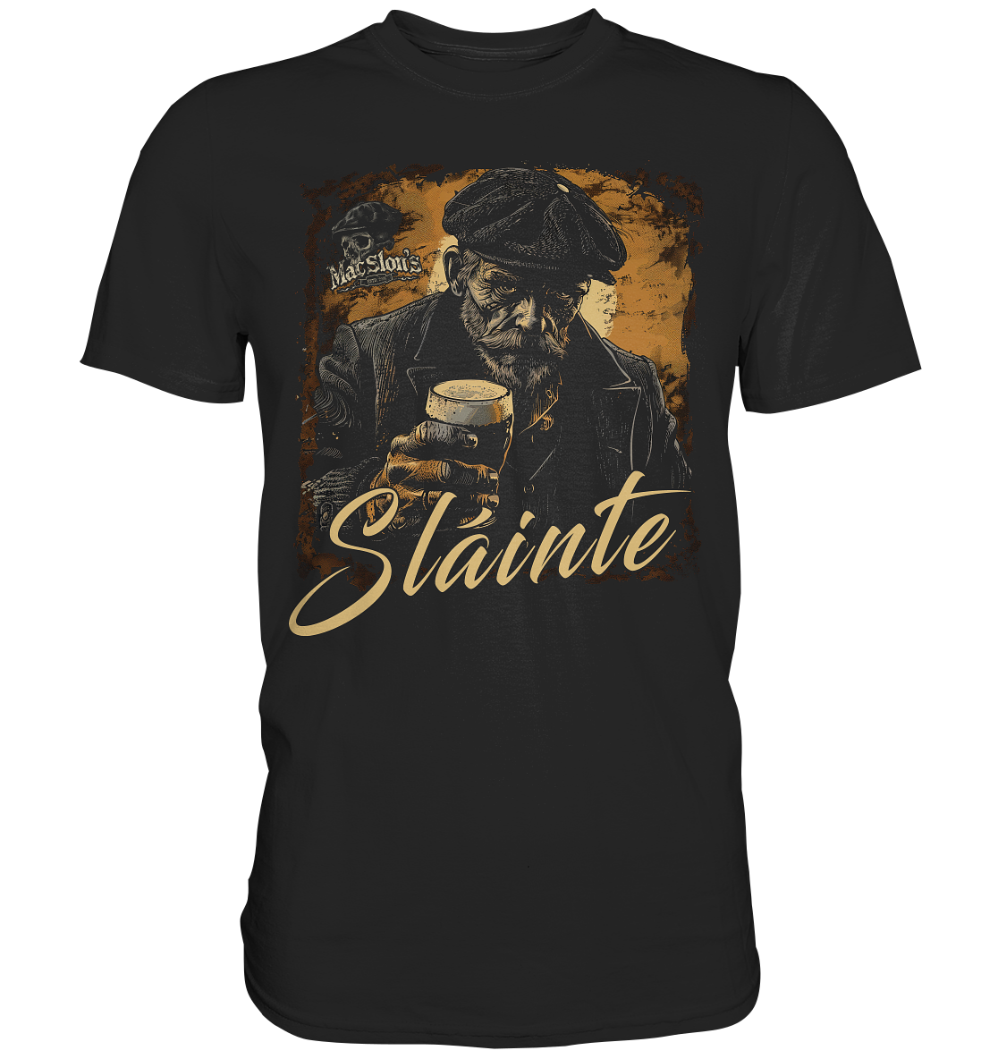 Sláinte "Old Irish Bastard V" - Premium Shirt